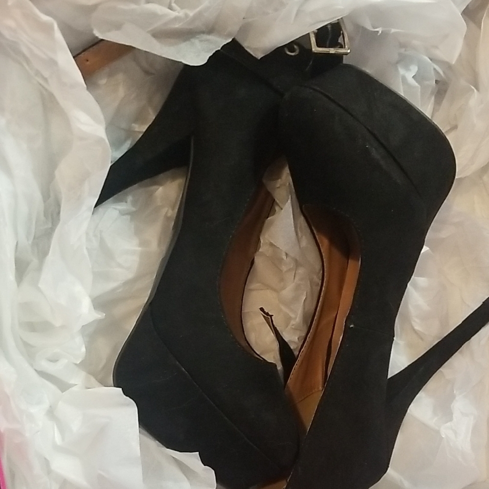 Elegant Black High Heel Women's Shoes